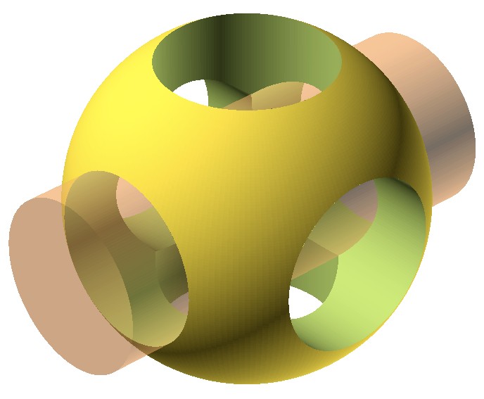 The official OpenSCAD logo